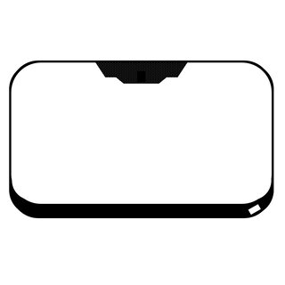 Windschutzscheibe GR�N SOLAR INNENSPIEGEL-HALTER...