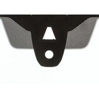 Windschutzscheibe GR�N AKUSTIK REGEN-, LICHTSENSOR-HALTERUNG KAMERA HEAD-UP DISPLAY SICHTFENSTER