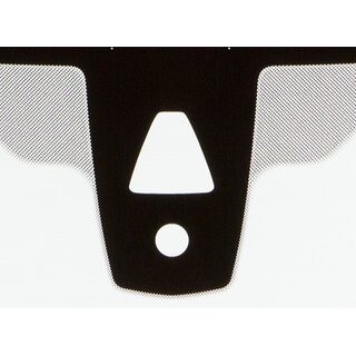 Windschutzscheibe GR�N SOLAR REGEN-, LICHTSENSOR-HALTERUNG KAMERA HEAD-UP DISPLAY SICHTFENSTER