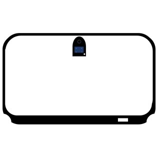 Windschutzscheibe GR�N REGENSENSOR INNENSPIEGEL-HALTER SICHTFENSTER