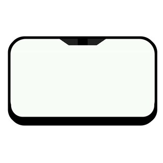 Windschutzscheibe GR�N SPIEGELFLECK