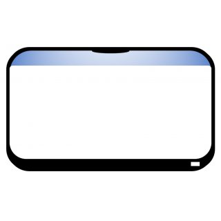 Windschutzscheibe GR�N BLAUKEIL SOLAR SICHTFENSTER